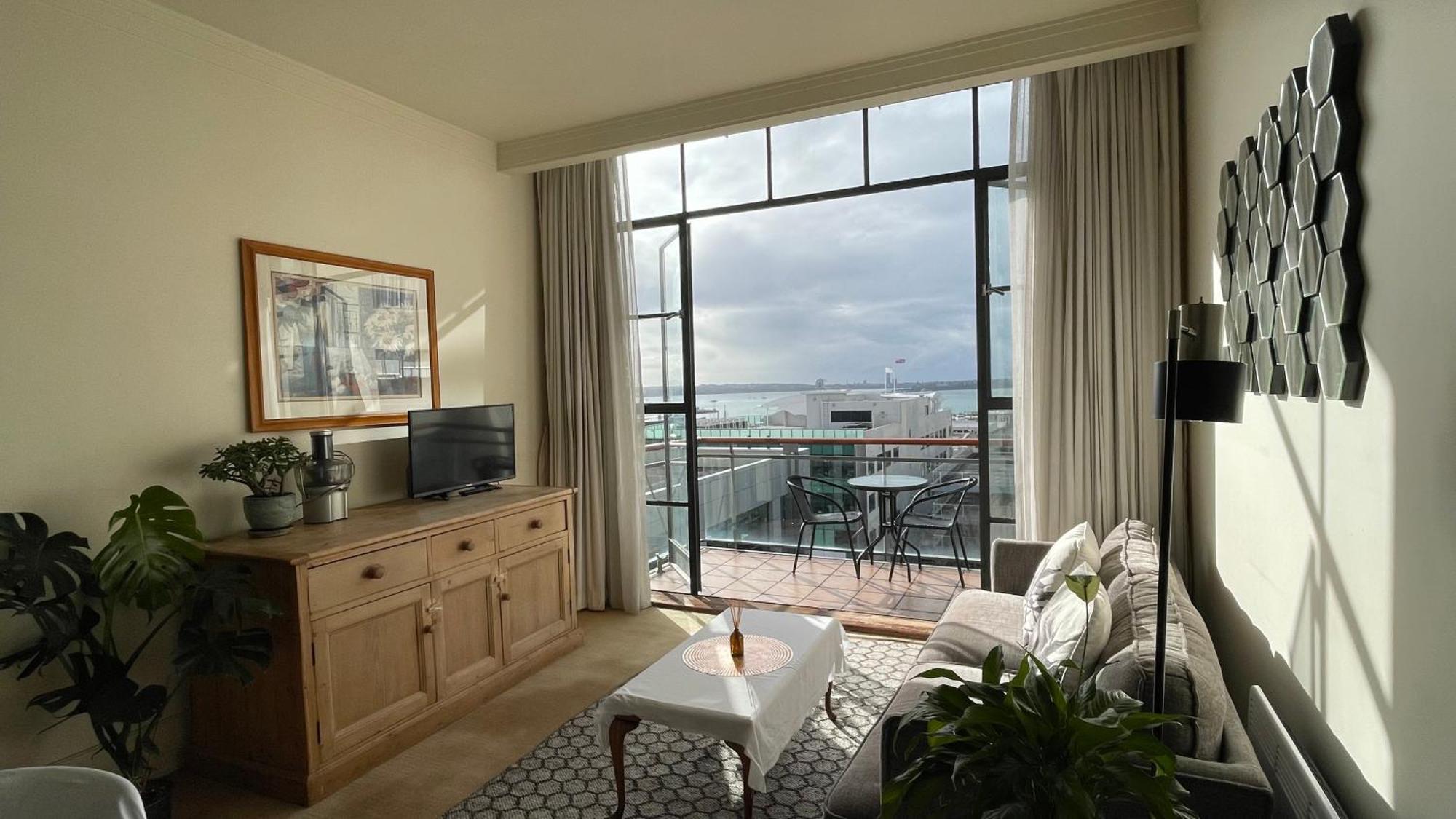 Sea View Heritage Apartment With Balcony Auckland Exteriör bild